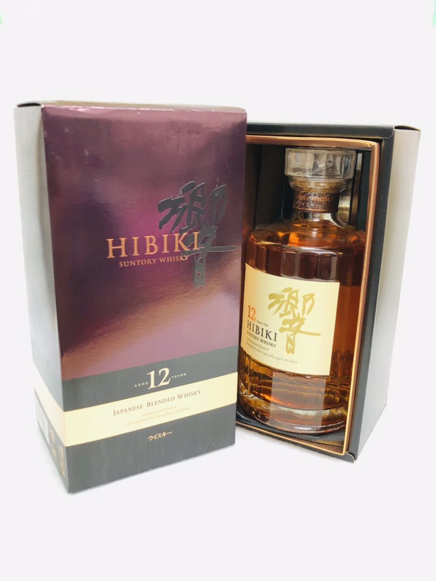 SUNTORY サントリー 響 HIBIKI 12年 ウイスキー 700ml 43% 箱付き M3