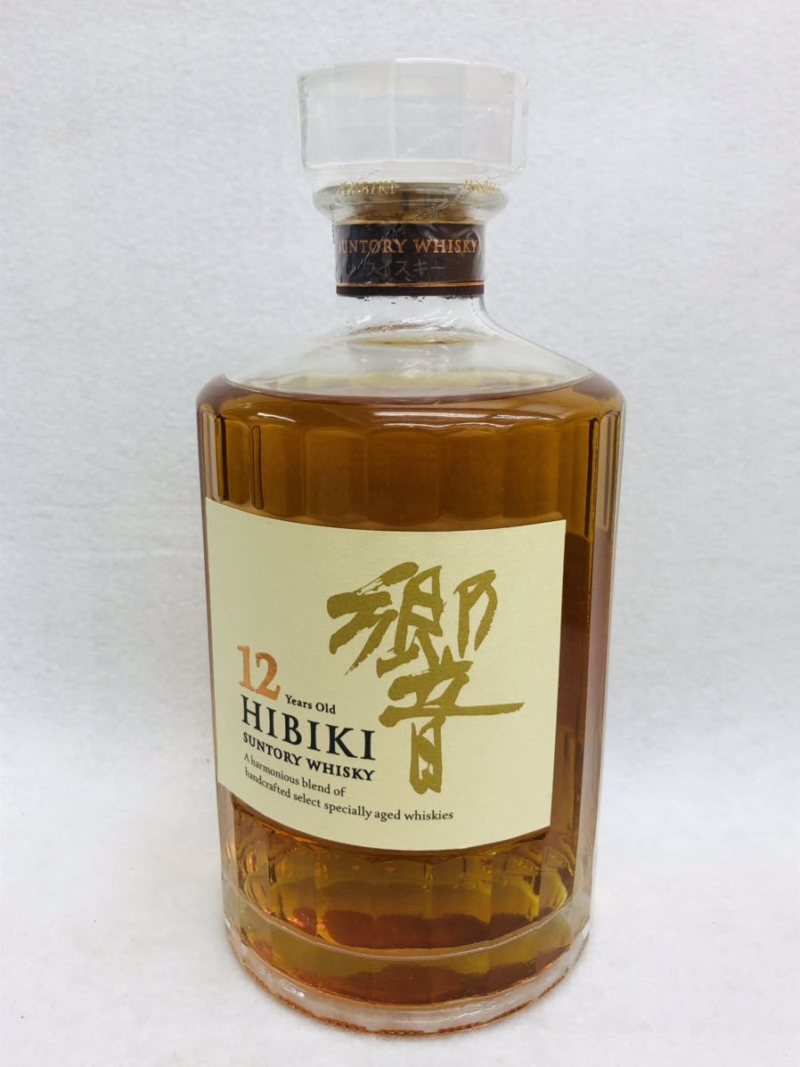 SUNTORY サントリー 響 HIBIKI 12年 ウイスキー 700ml 43% 箱付き M3
