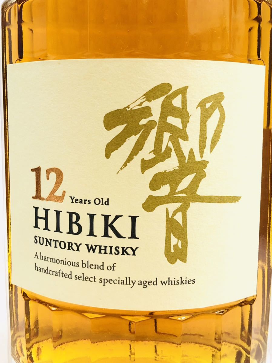 SUNTORY サントリー 響 HIBIKI 12年 ウイスキー 700ml 43% 箱付き M3