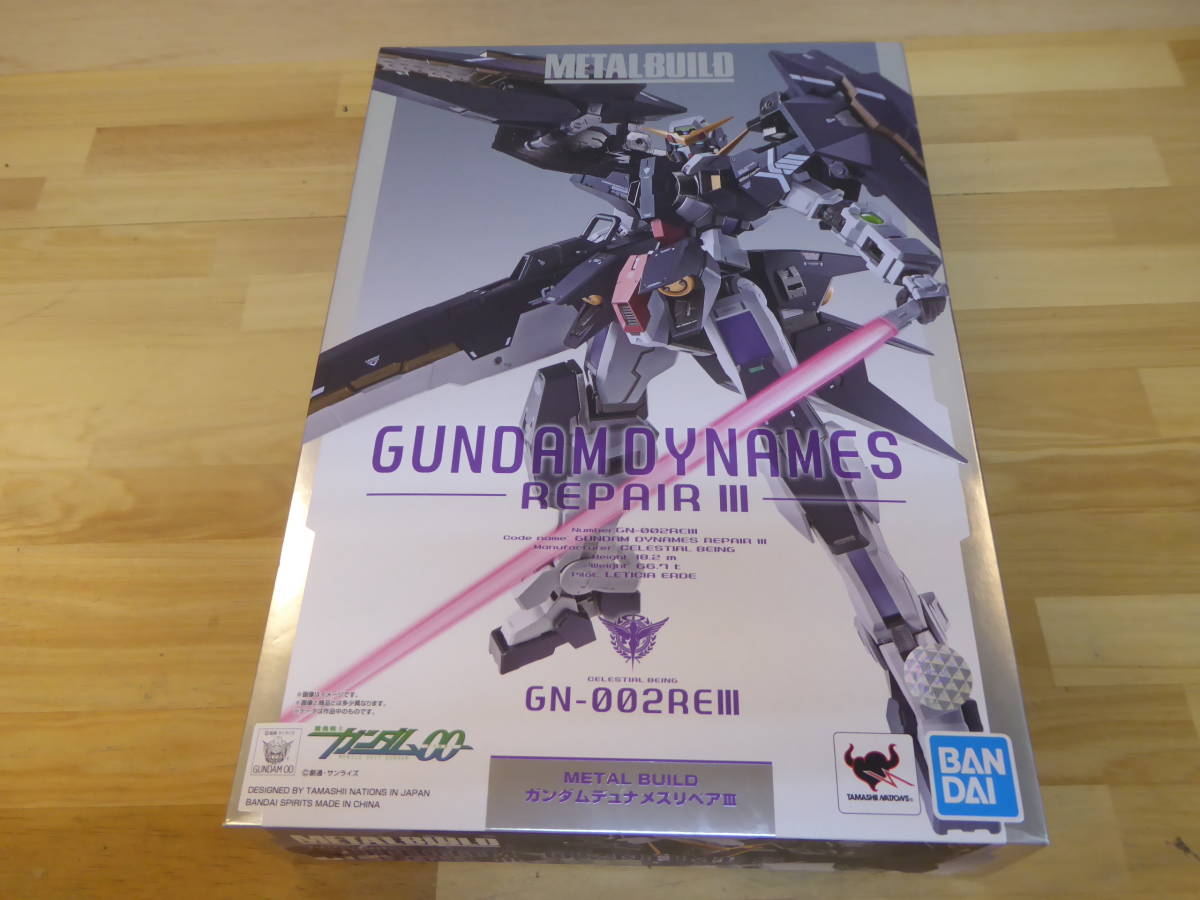 087-G63) 中古品 機動戦士ガンダム00 METAL BUILD ガンダムデュナメスリペアIII バンダイ