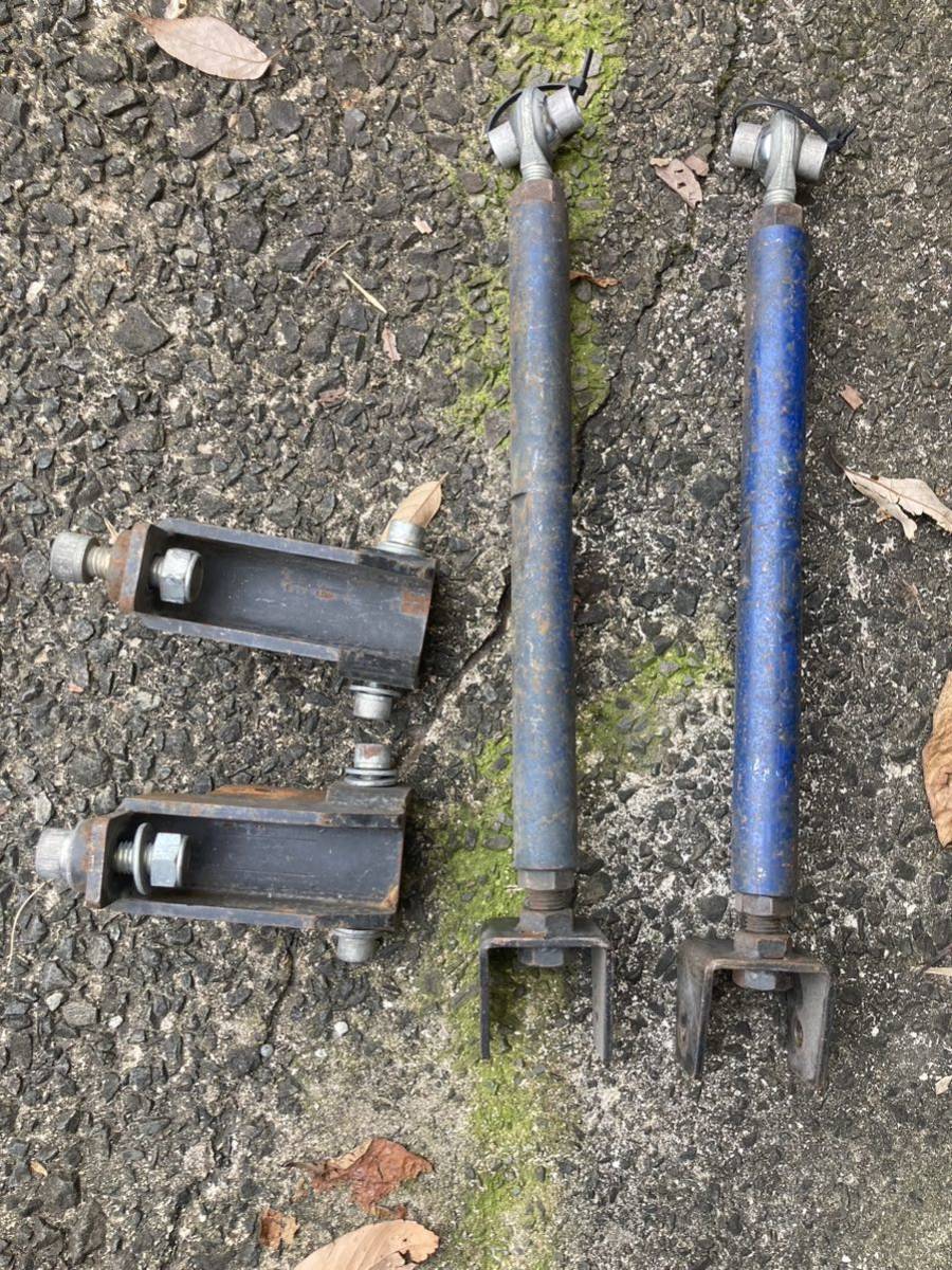 F50シーマ リアアーム　トーロッド　トーコン　SSキット　イージープロ？　メーカー不明　キャンバー