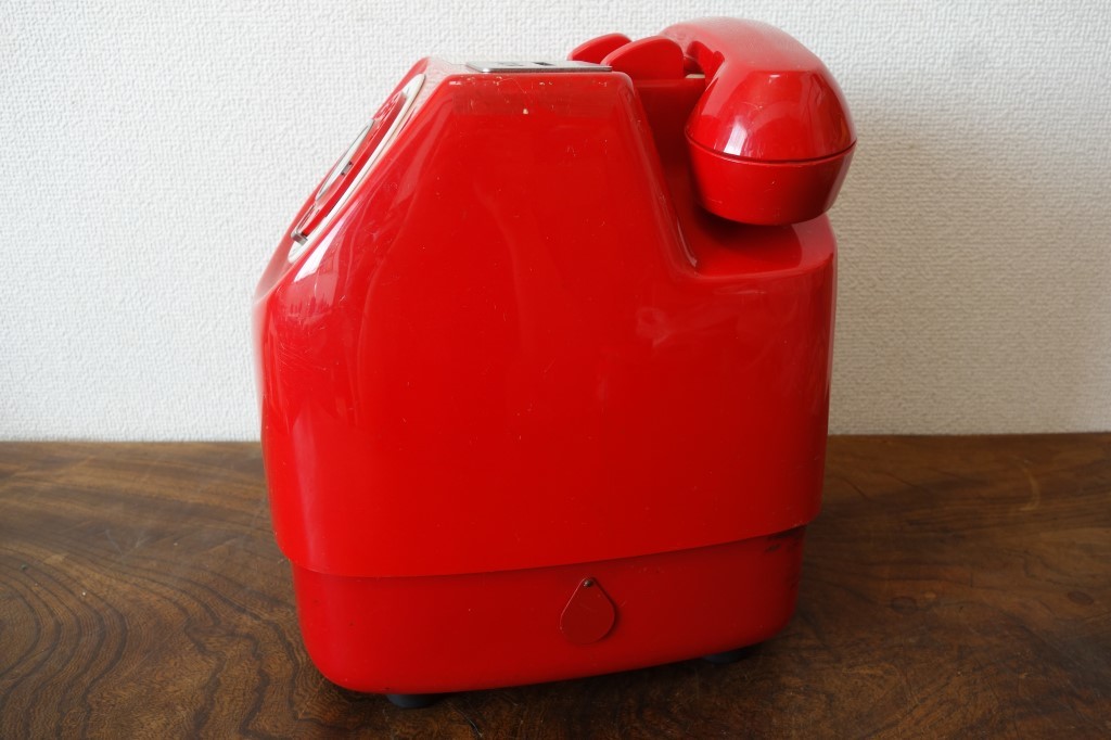 昭和レトロ 電話機 公衆電話 赤電話 671-A 田村電機 1973年製 ジャンク