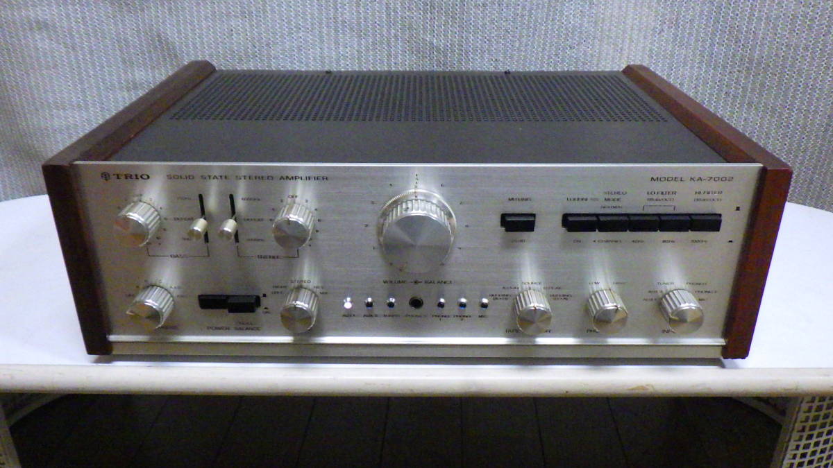 トリオ　KA-7002　プリメインアンプ 動作品 TRIO KA-7002 トリオ TRIO KA-7002 プリメイン アンプ