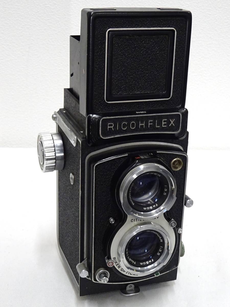 12054】稼働品 RICOHFLEX CITIZEN-MXV リコーフレックス 二眼 12054】稼働品 RICOHFLEX CITIZEN-MXV リコーフレックス 二眼
