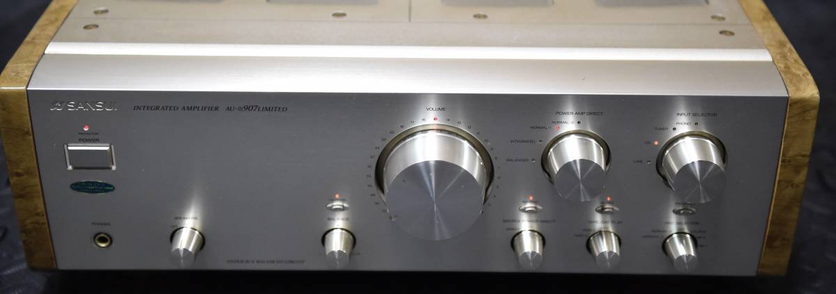中古 SANSUI サンスイ AU-α907 LIMITED リミテッド プリメインアンプ 