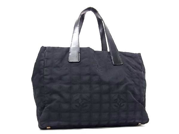 1円～ CHANEL シャネル ニュートラベルライン ハンドバッグ ココマーク