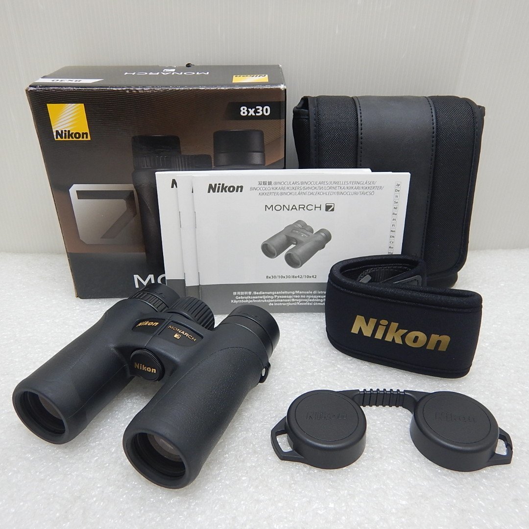 【中古 Bランク】Nikon MONARCH 7 8x30 双眼鏡 ダハプリズム式 8×30 中古 012