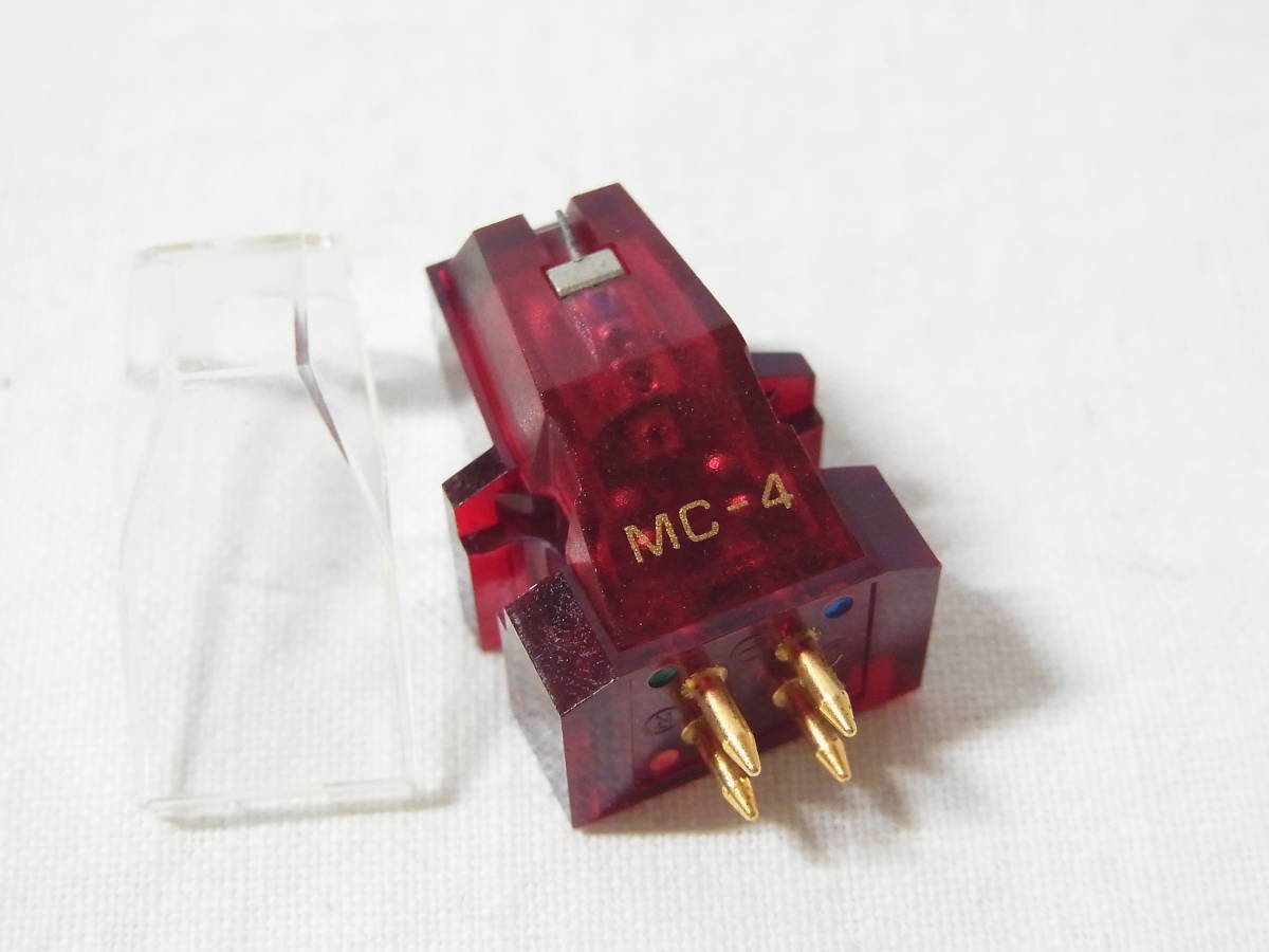 良品 YAMAHA MC-4 空芯 MCカートリッジ 針カバー付き ヤマハ　動作品