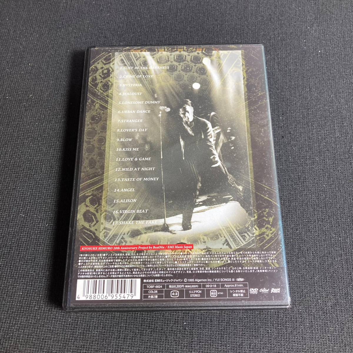 DVD 氷室京介 SHAKE THE FAKE TOUR 東京ドーム 1994 氷室京介 SHAKE