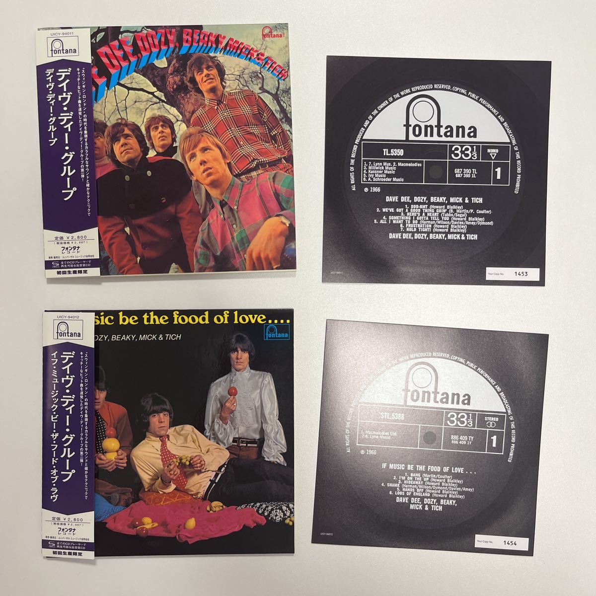 廃盤/紙ジャケ/SHM-CD/24bitリマスター〉DAVE DEE， DOZE， BEAKY