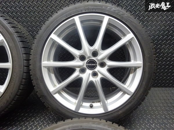 ○ボルベット TYPE BL5 18インチ 8J +45 PCD 112 5H シルバー 57φ 