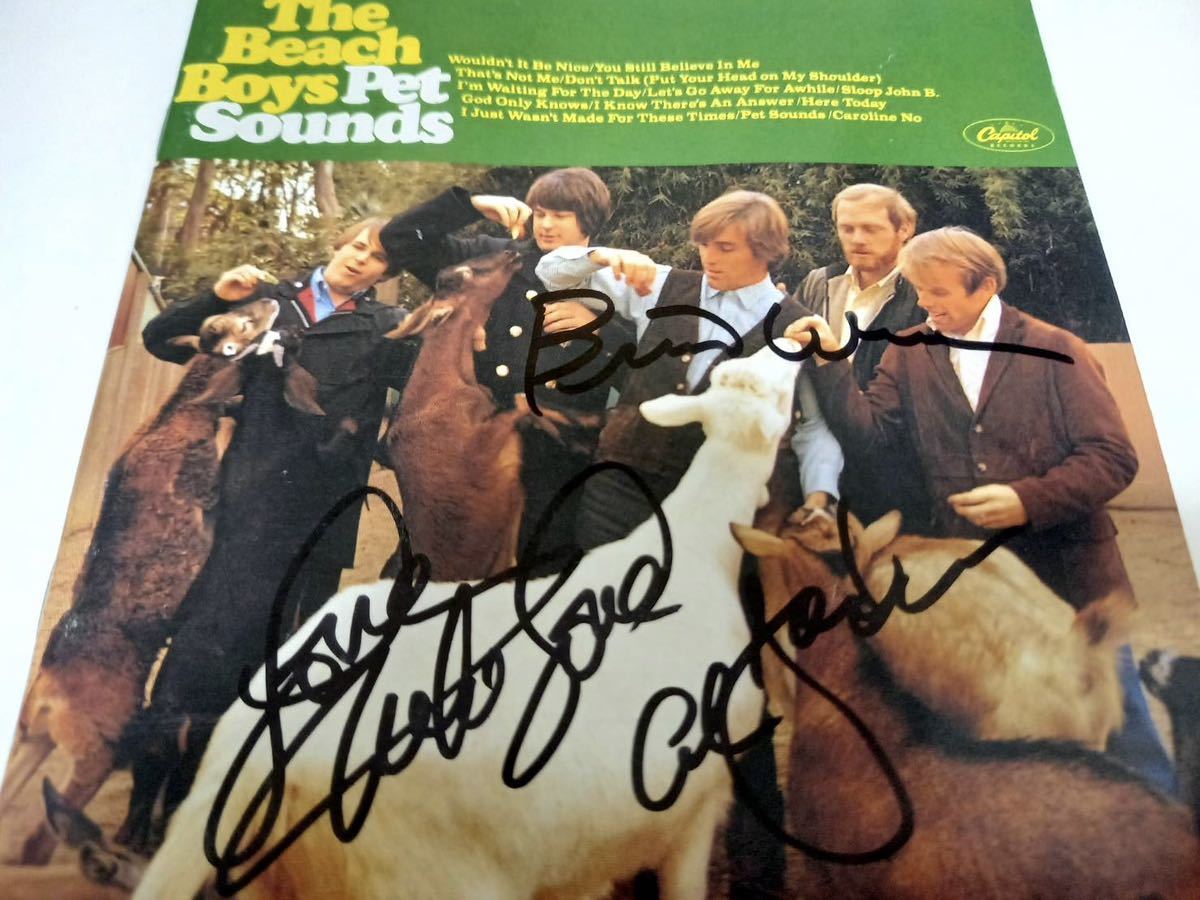 The Beach Boys ザ・ビーチ・ボーイズ 直筆サイン 入りCD Mike Love 