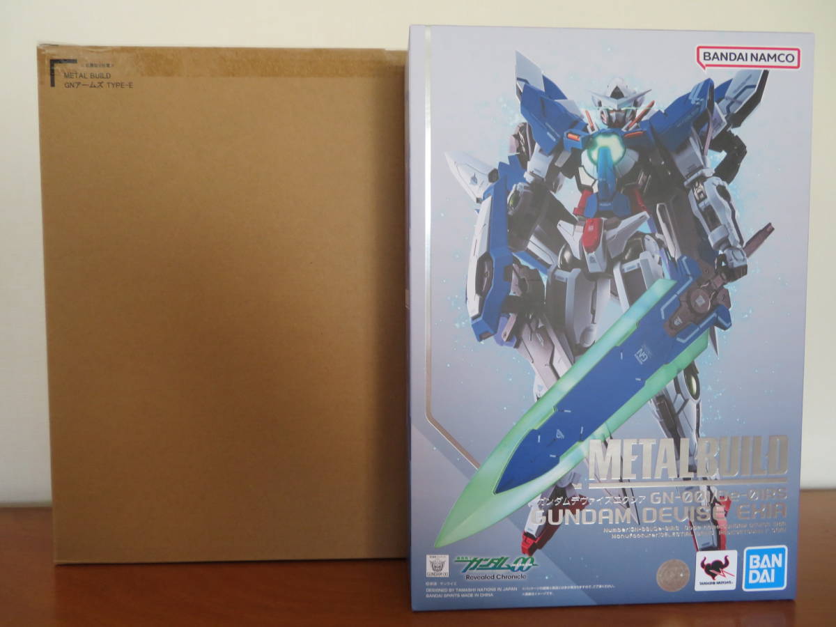 ☆2種セット 伝票未貼 METAL BUILD GNアームズ TYPE-E ガンダムデ