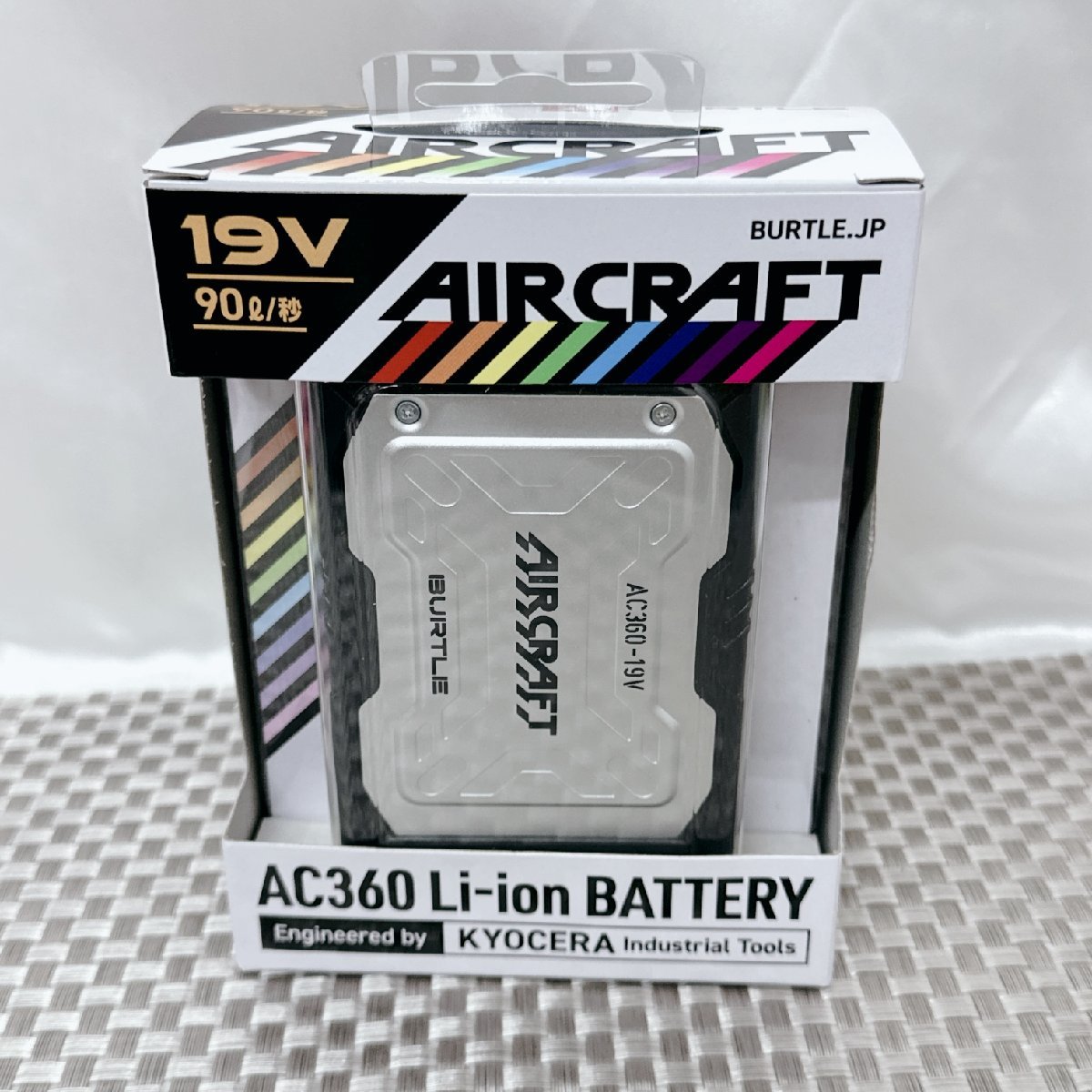 未使用品/KU】バートル BURTLE エアークラフト 19V 新型