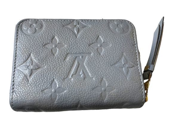 LOUIS VUITTON アンプラント ジッピー コインケース　財布　ラウンド　ブルー