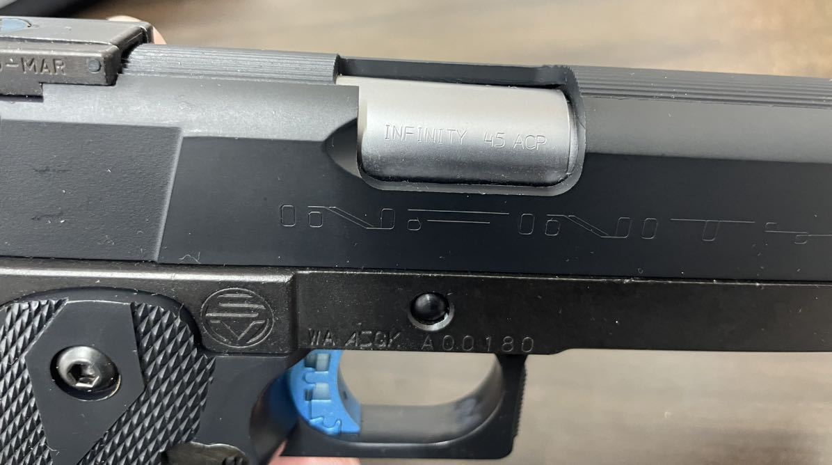 SV WA インフィニティ ウエスタンアームズ INFINITY ガスガン 0 ACP