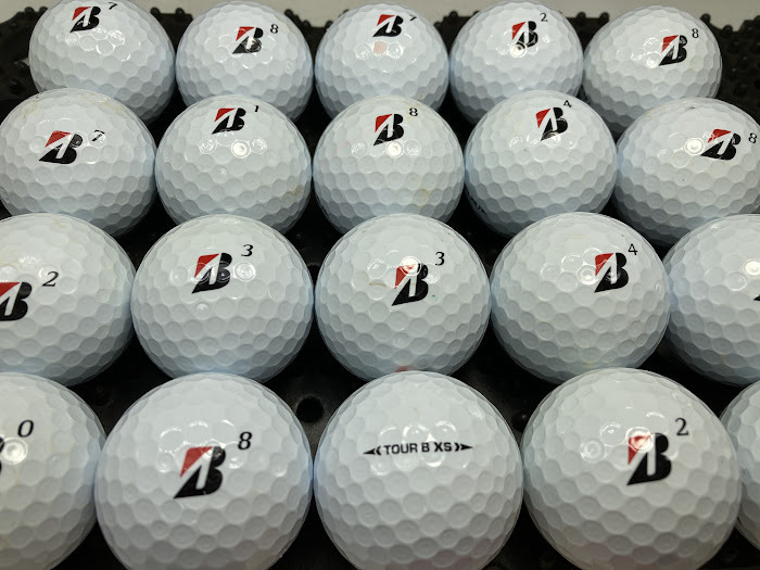 【激安】(P77) B級 ブリヂストン BRIDGESTONE TOUR B XS 2022年モデル コーポレートカラー ホワイト 20個【ロストボール】