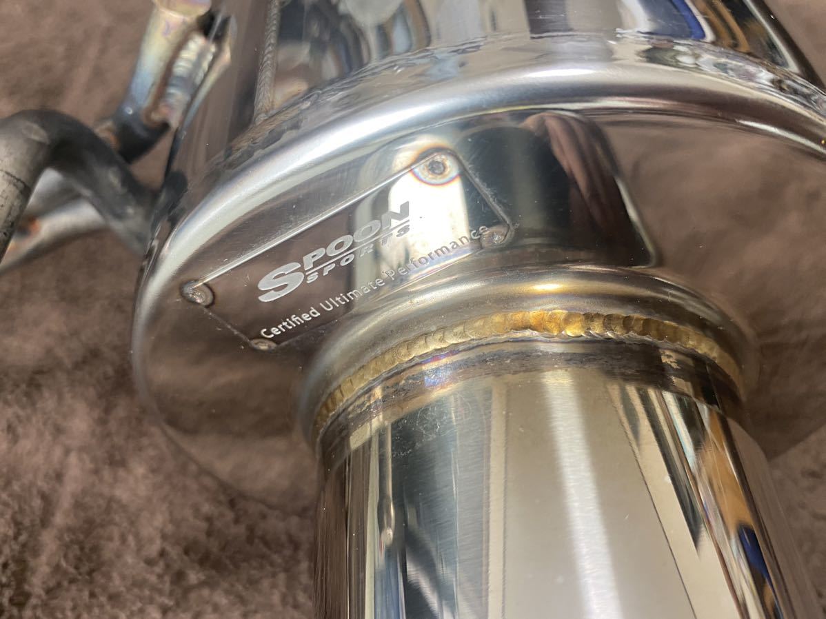 Spoon N1 マフラー GE フィット 美品 GE8 SPOON N1マフラー SPOON