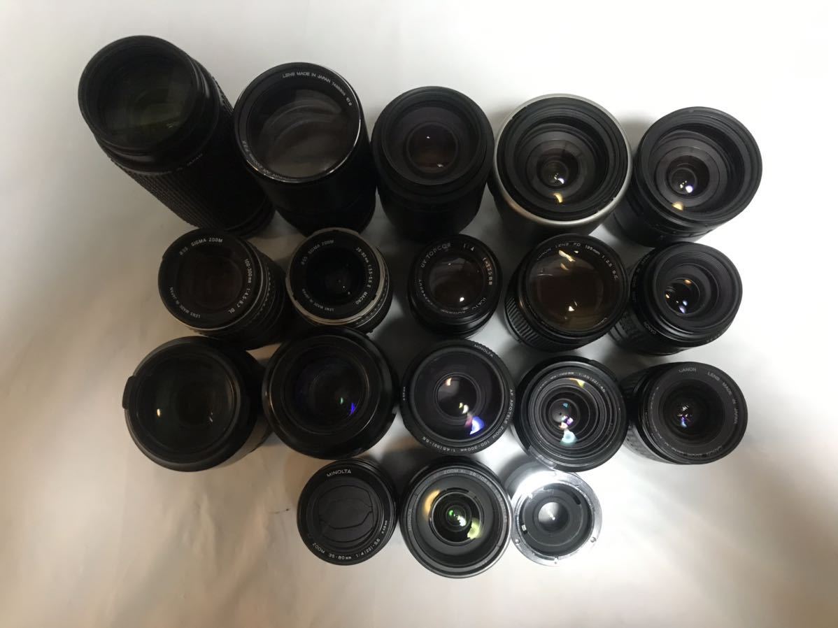 カメラ レンズ まとめ売り 【動作未確認】 カメラ レンズ まとめ売り