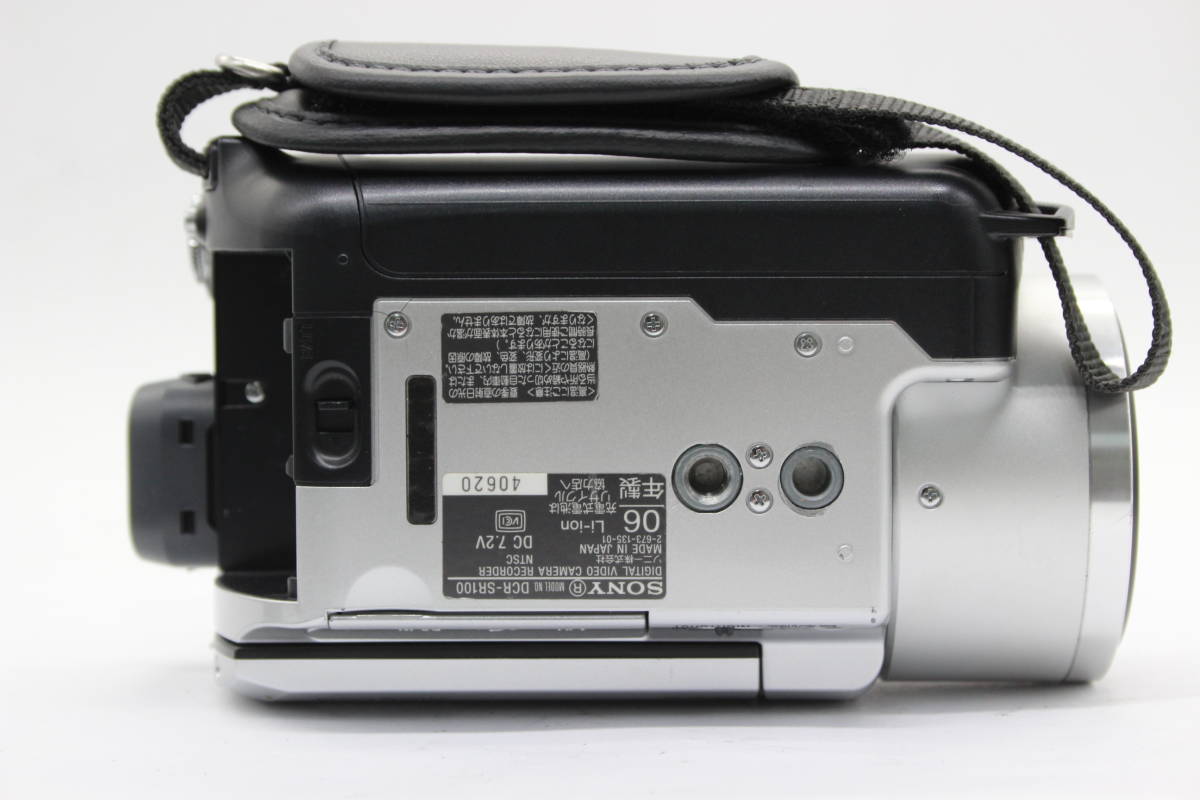 美品 SONY DCR-SR100 HDD30GB バッテリー2個 美品 SONY DCR-SR100