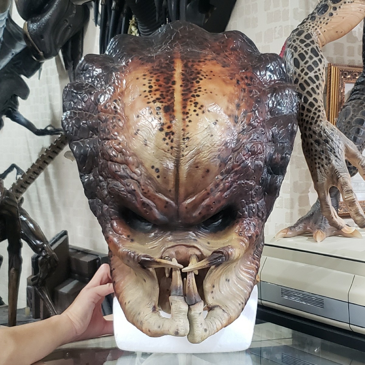 ジャングルハンター プレデター 1/1 ラテックス ヘッド (検: PREDATOR