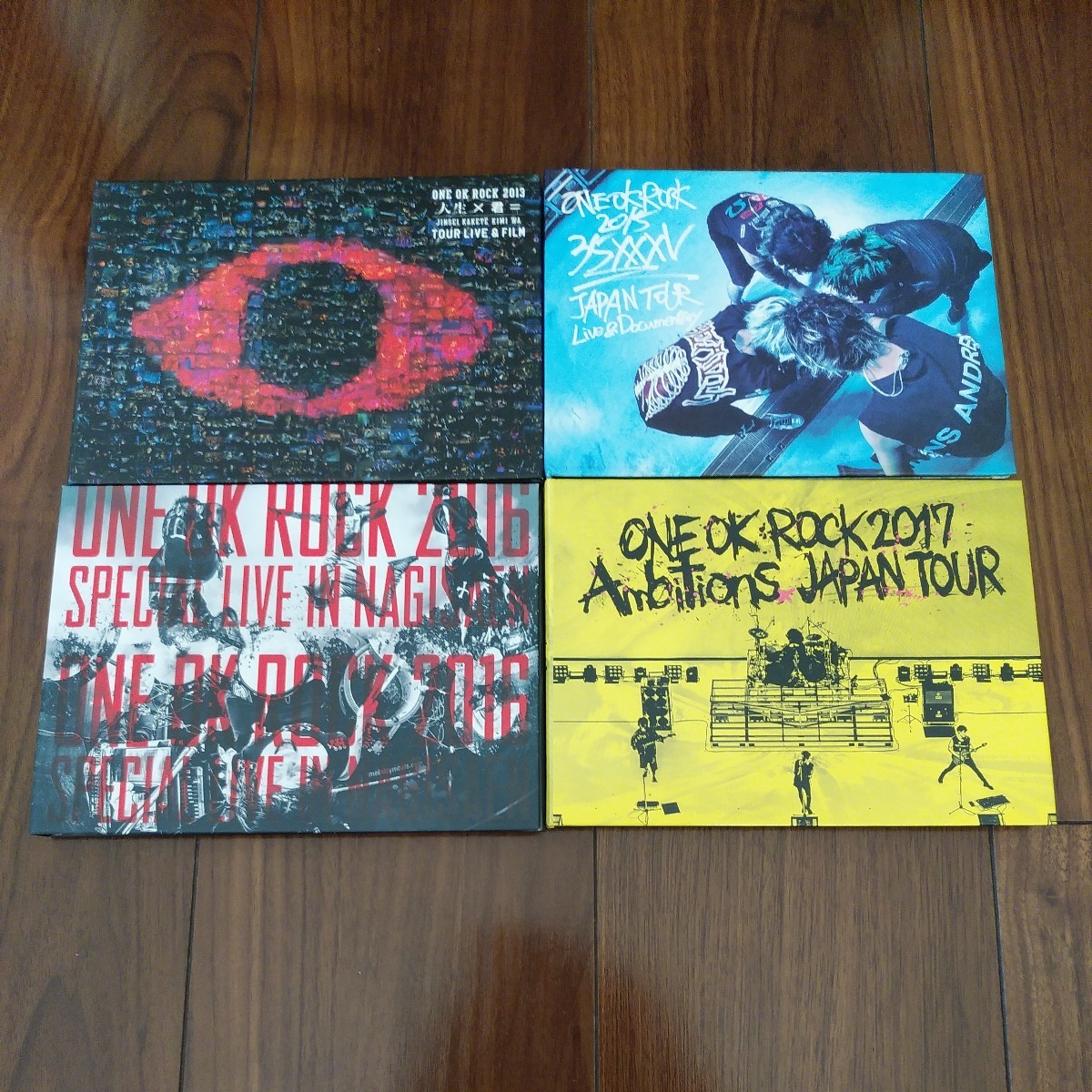 ONE OK ROCK ライブ DVD 4枚セット ワンオク 横浜スタジアム 他