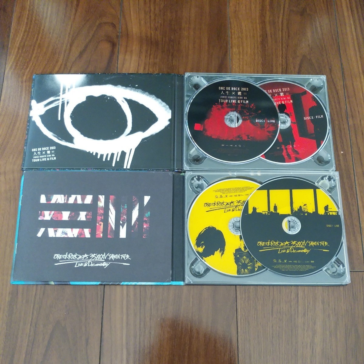 ONE OK ROCK ライブ DVD 4枚セット ワンオク 横浜スタジアム 他