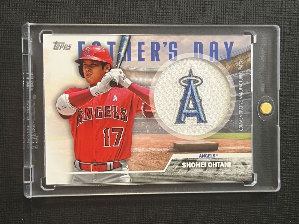 大谷翔平 父の日記念パッチ 2023 TOPPS SERIES 2 FATHER'S DAY