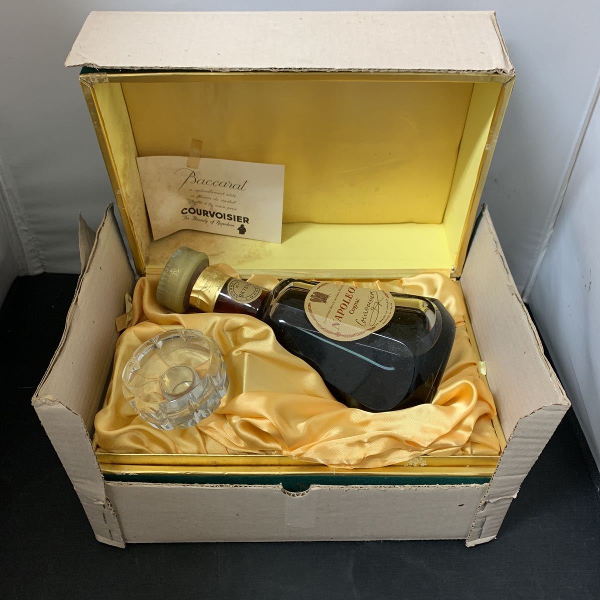 1円スタート NAPOLEON Cognac ナポレオン クルボアジェ 古酒 箱付き