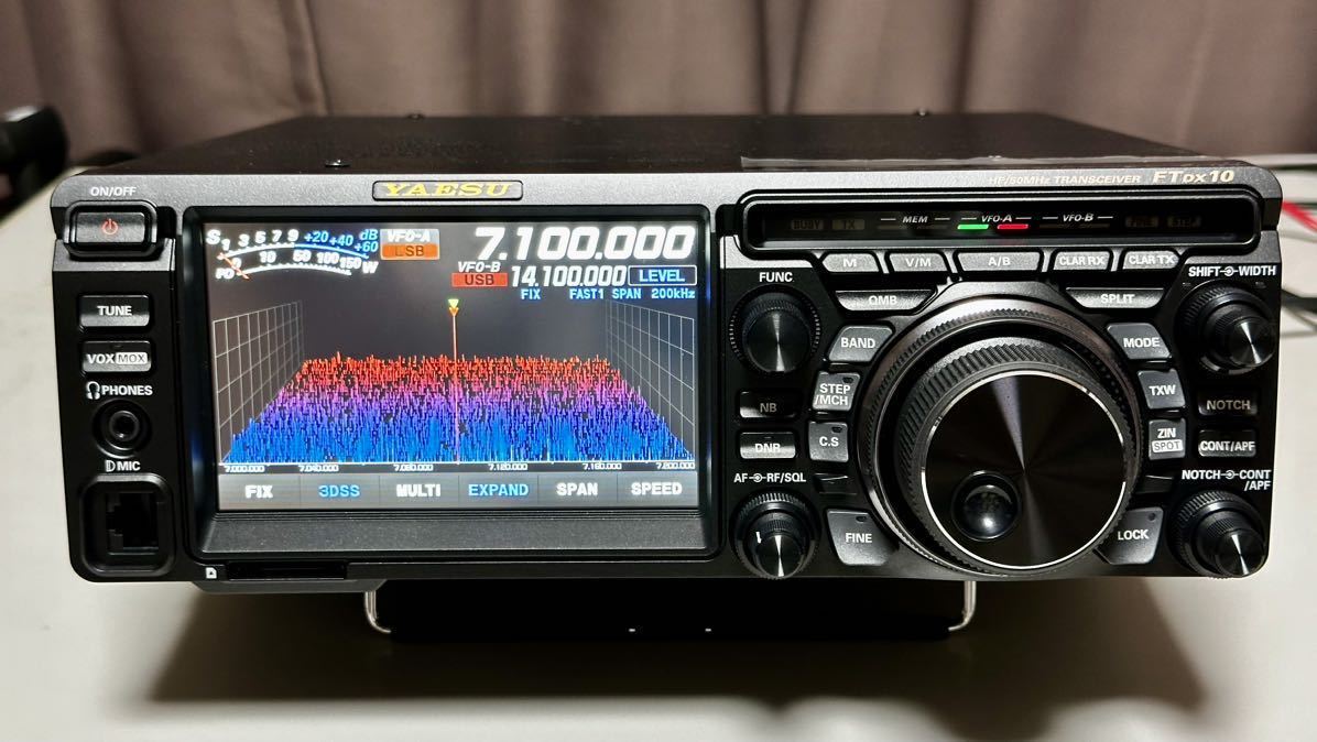 アマチュア無線 FTDX10M 八重洲無線 HF/50MHz帯オールモードトランシーバー 出力50W