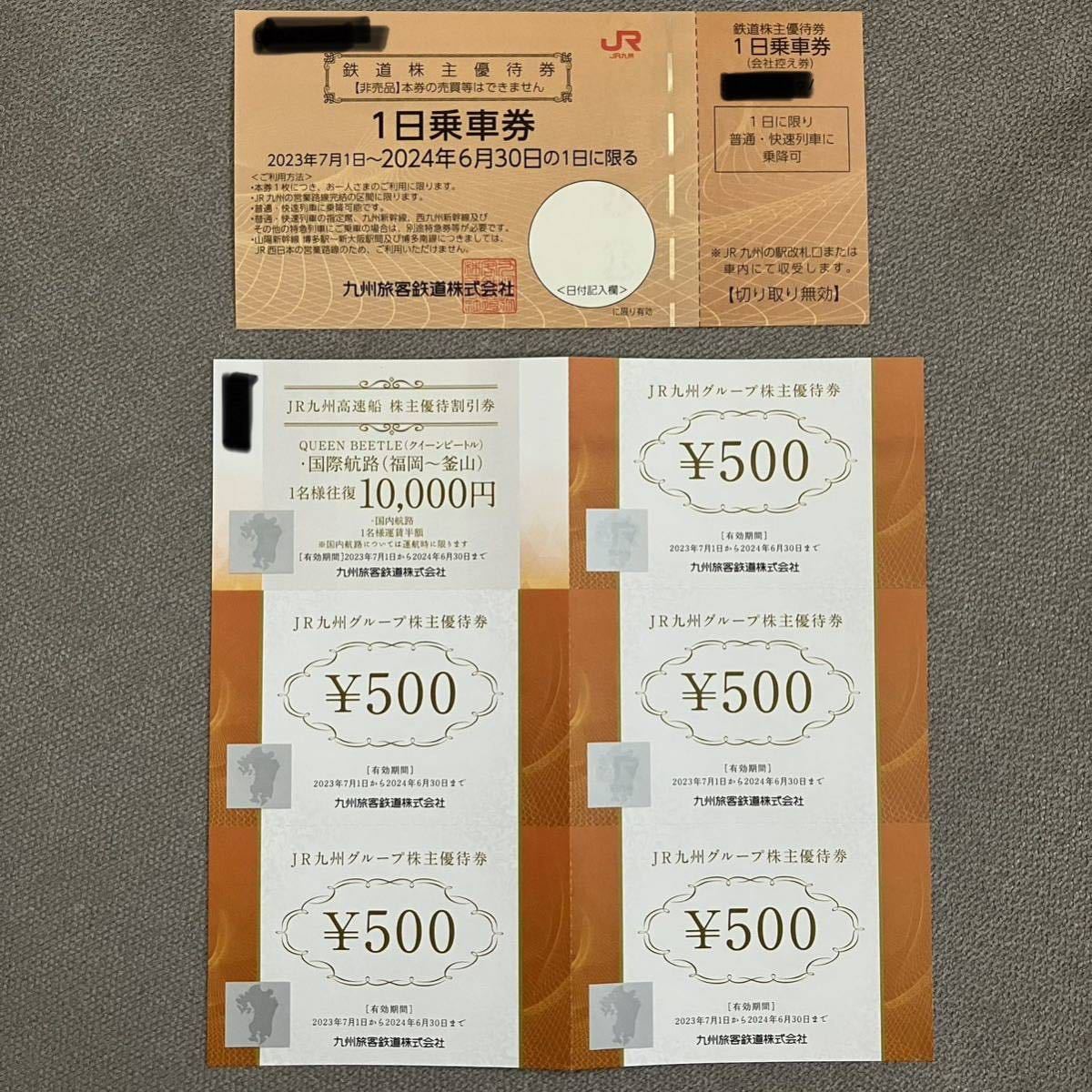 【送料無料】JR九州　九州旅客鉄道　株主優待券