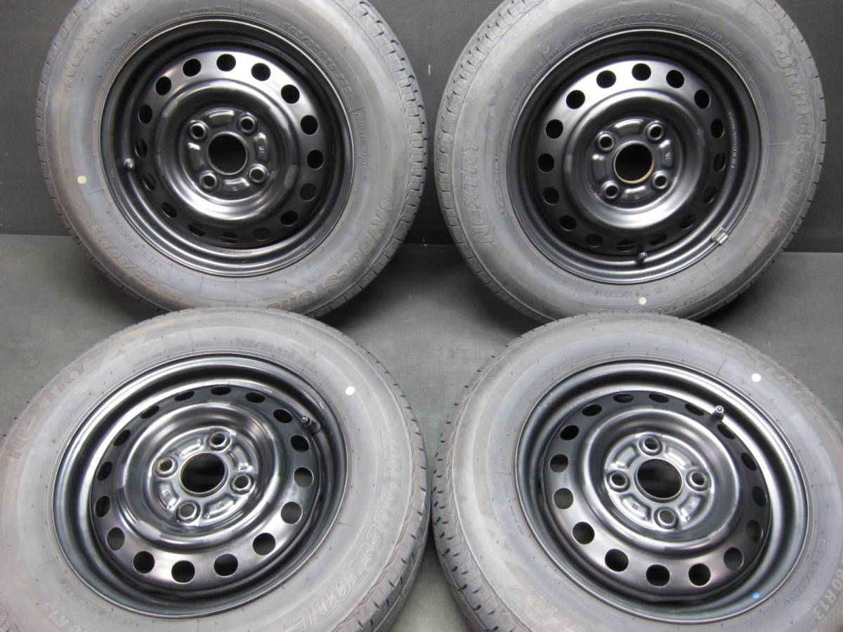 ② スズキ純正 145/80R13 アルト スペーシ アワゴンR フレアワゴン スズキ純正 ブリヂストン 145/80R13 ワゴンR MRワゴン スペーシア