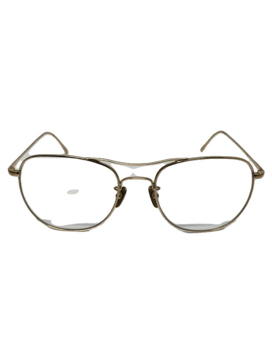 LUNOR◆サングラス/-/メタル/GLD/CLR/メンズ