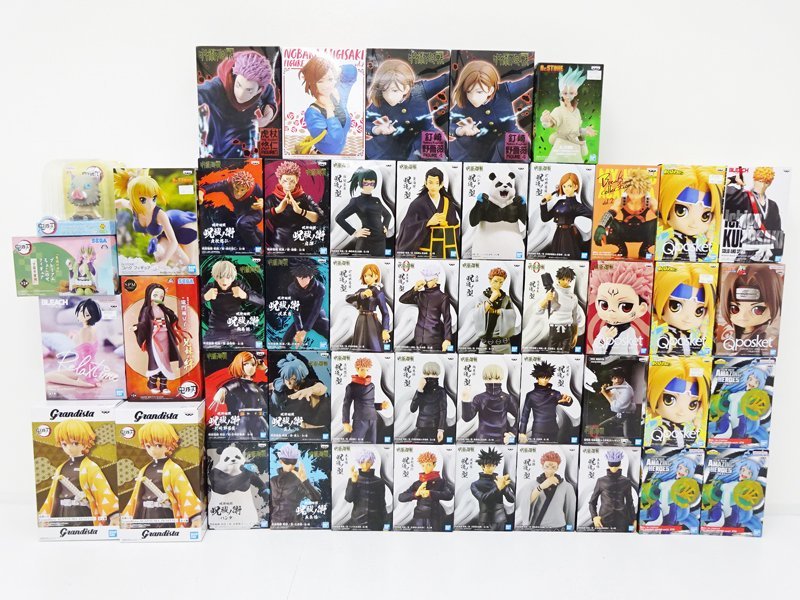 プライズ品　少年漫画　美少女系　など　フィギュア　28点セット　まとめ売り ☆未開封☆少年誌系 プライズフィギュア まとめ売り 計48点 (ヒロアカ