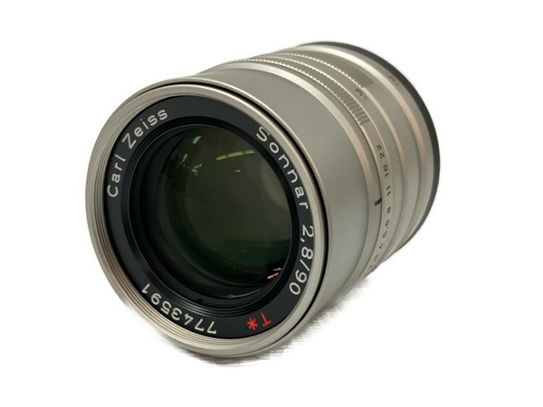 CONTAX Carl Zeiss Sonnar 2.8/90 T カメラ レンズ ジャンク C7865236 