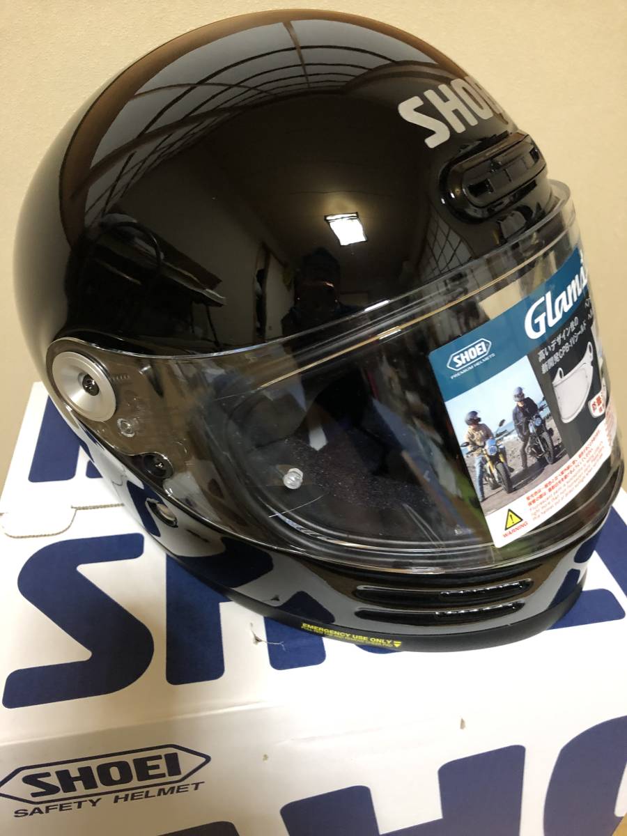 SHOEI グラムスター ブラック（ツヤあり） Mサイズ(美品) SHOEI 