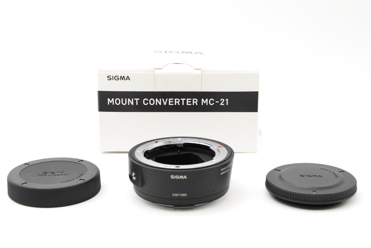 新品級】SIGMA シグマ MOUNT CONVERTER MC-21 SIGMA SA-L 管:3550 MC 