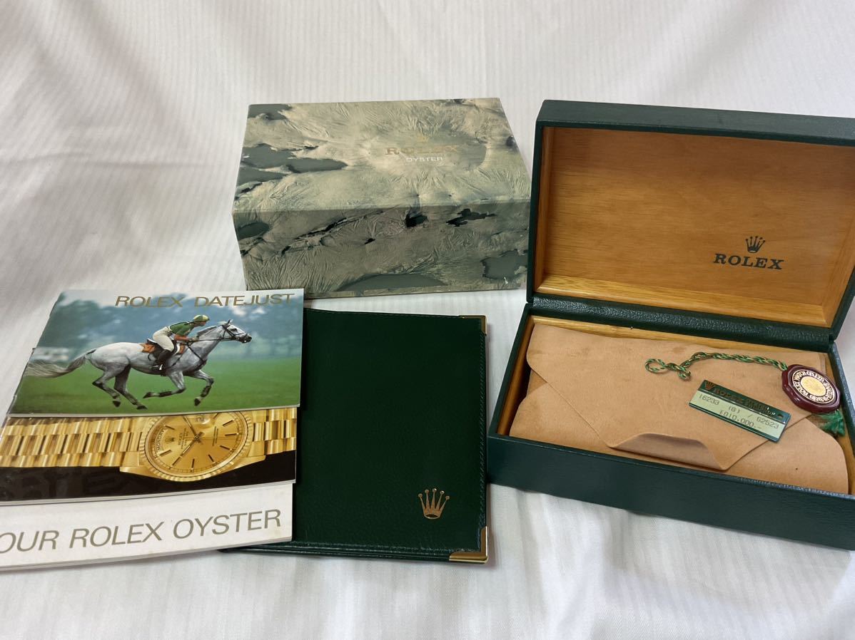 【希少・極美品】ROLEX OYSTER 16233G 純正空箱のみ ロレックス 空箱 ROLEX OYSTER 希少・極美品ROLEX ☆ ロレックス