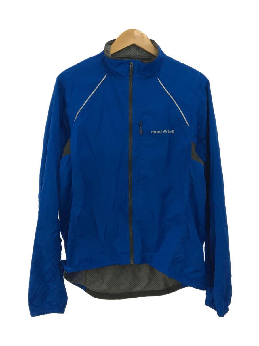 mont-bell◇ライトシェル サイクルジャケット/XL/ナイロン/BLU ライト