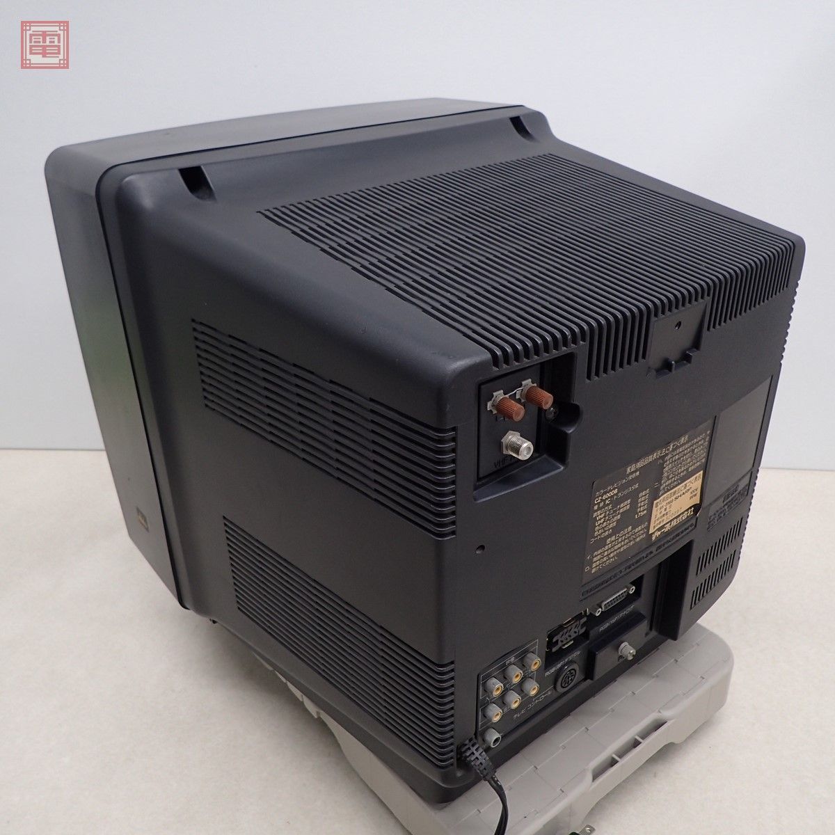 動作確認済 SHARP X68000 モニター CZ-600DB カラーテレビジョン受信機