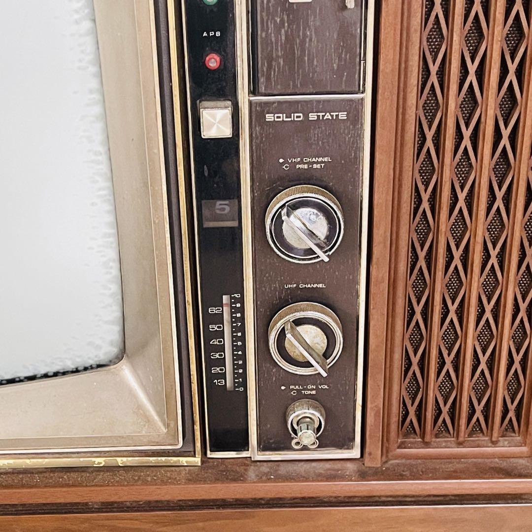 ost ジャンク HITACHI 日立カラーテレビ CT-625Sレトロ ブラウン管