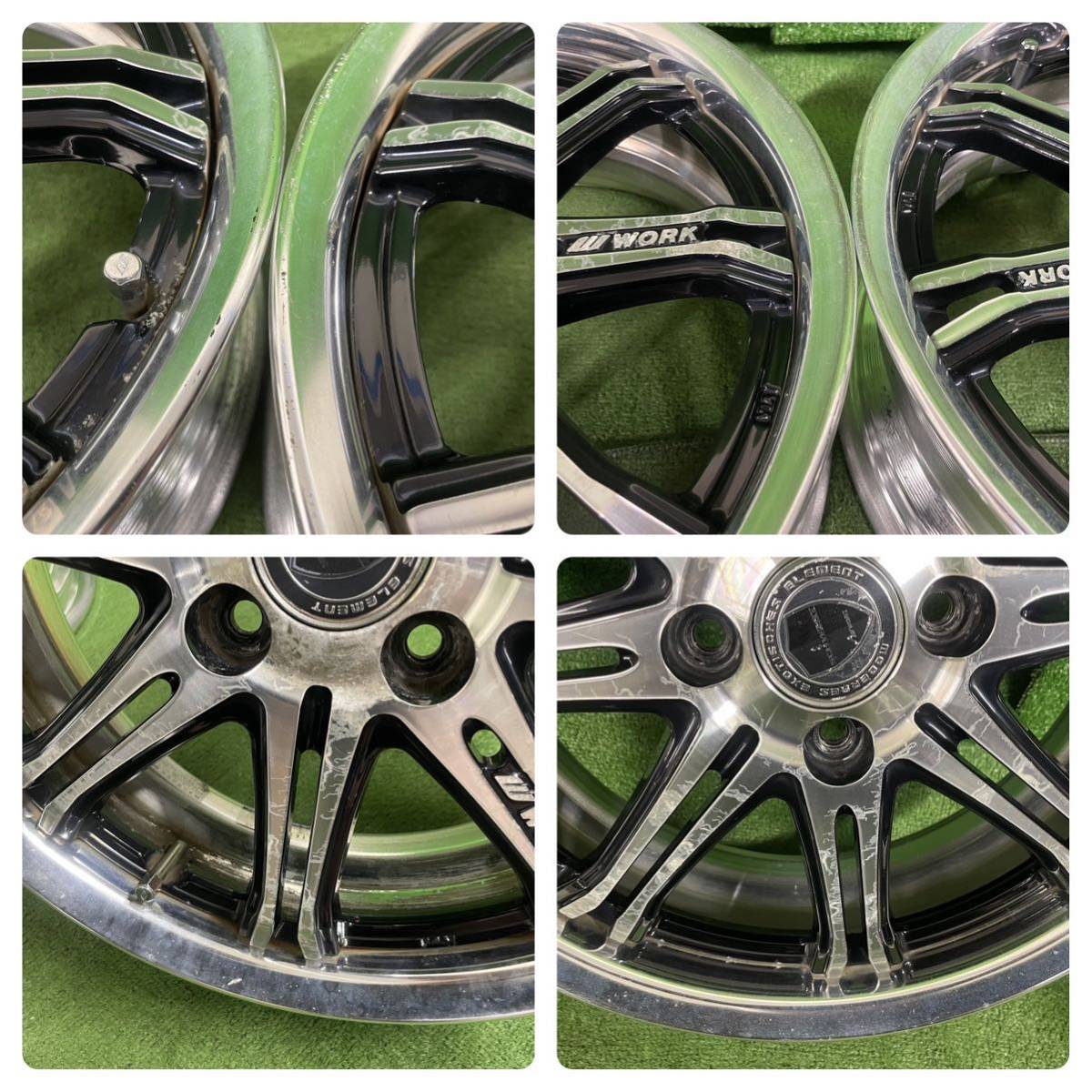 WORK SCHWERT SW1 シュヴァート 16インチ 100/4H 16×5.5J+45/6J+42