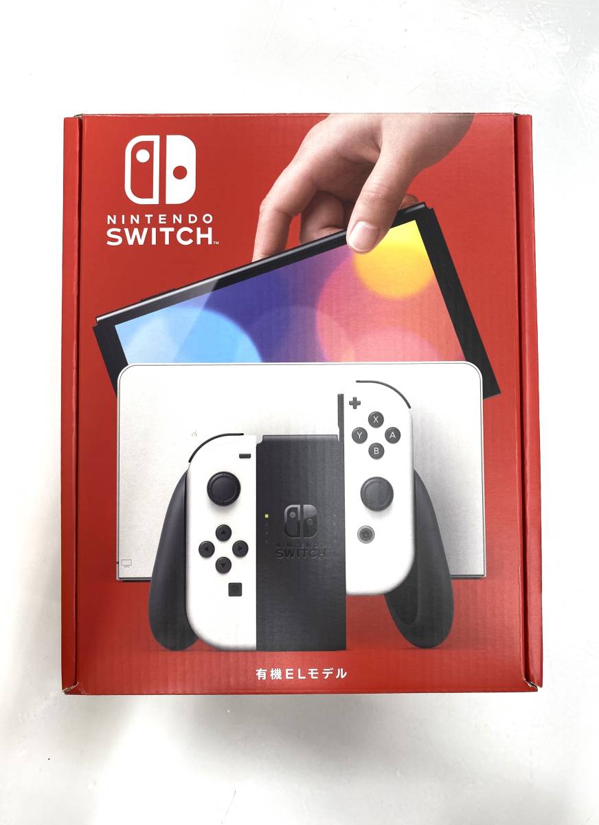 お得，限定SALE R733 / 品 無し ニンテンドースイッチ 有機ELモデル ホワイト Switch 箱傷みあり(ニンテンドースイッチ本体)｜売買されたオークション情報、yahooの商品情報をアーカイブ公開 - オークファン ニンテンドースイッチ本体