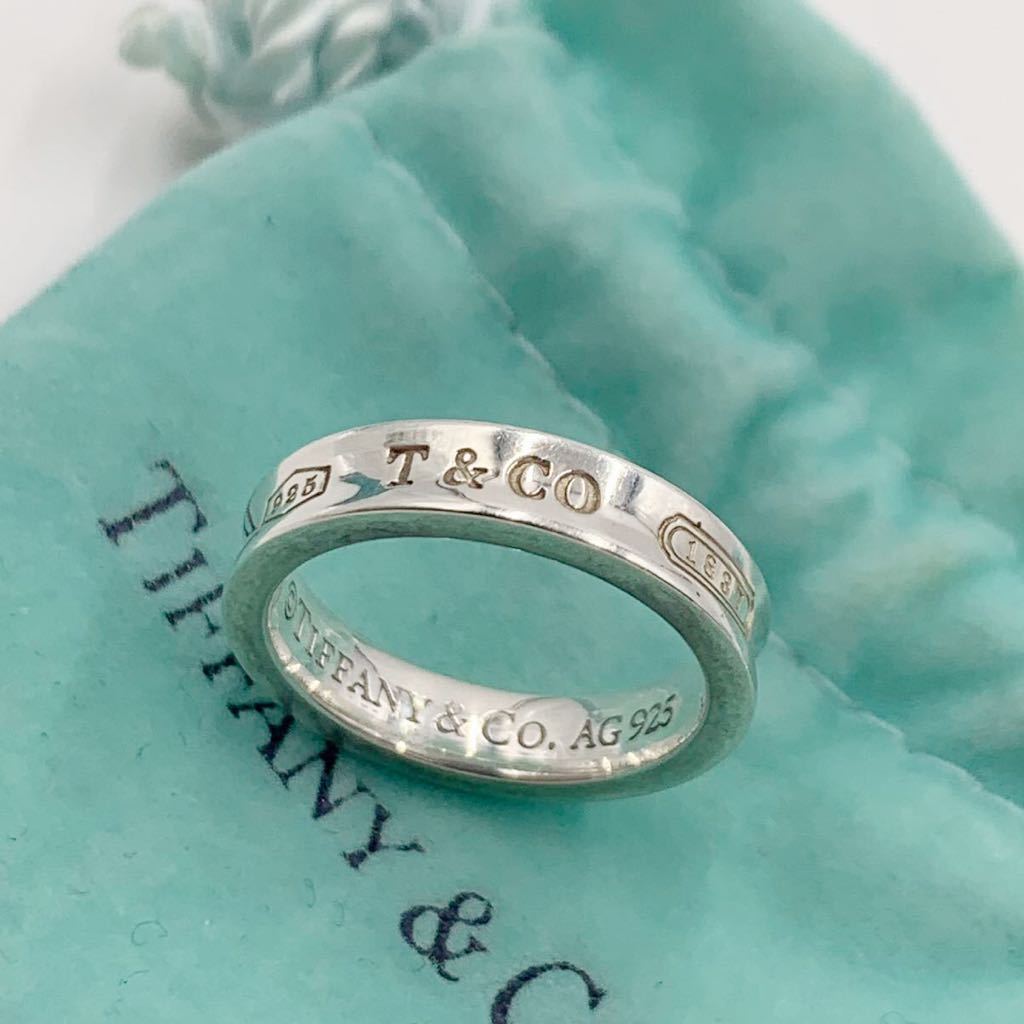 Tiffany リング　925刻印 39【人気モデル 付属品完備】 TIFFANY&Co. ティファニー しるシルバー