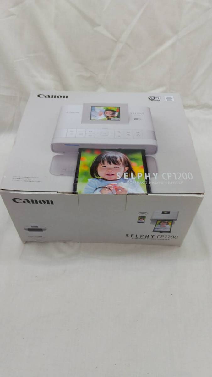 SELPHY Canon CP1200 キヤノン、重さ860gの小型Wi-Fiフォトプリンター