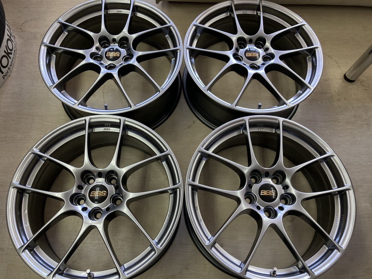 BBS RF◇RF510 鍛造 FORGED◇7.5J 18インチ IS45 PCD114.3 5H 