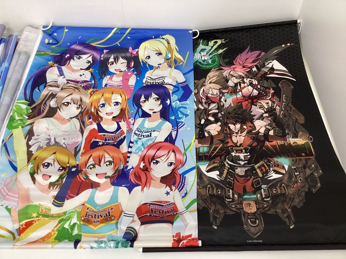 同梱不可/現状】 アニメ グッズ タペストリー まとめ売り ガールズ  