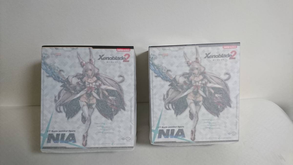 【新品未開封・送料込・2体セット】ゼノブレイド2 ニア 1/7フィギュア グッドスマイルカンパニー 正規品