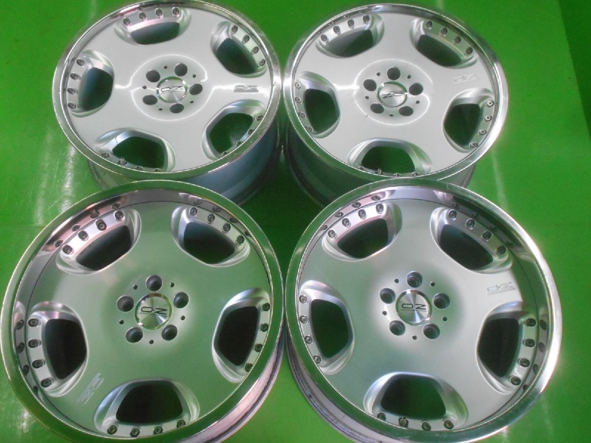希少！OZ オペラ2 10J ＋38 4本通しPCD114 深リム　19インチ 希少!深リム!PCD114.3 OZ Racing オペラ2 8.5j/+35 10j/+38
