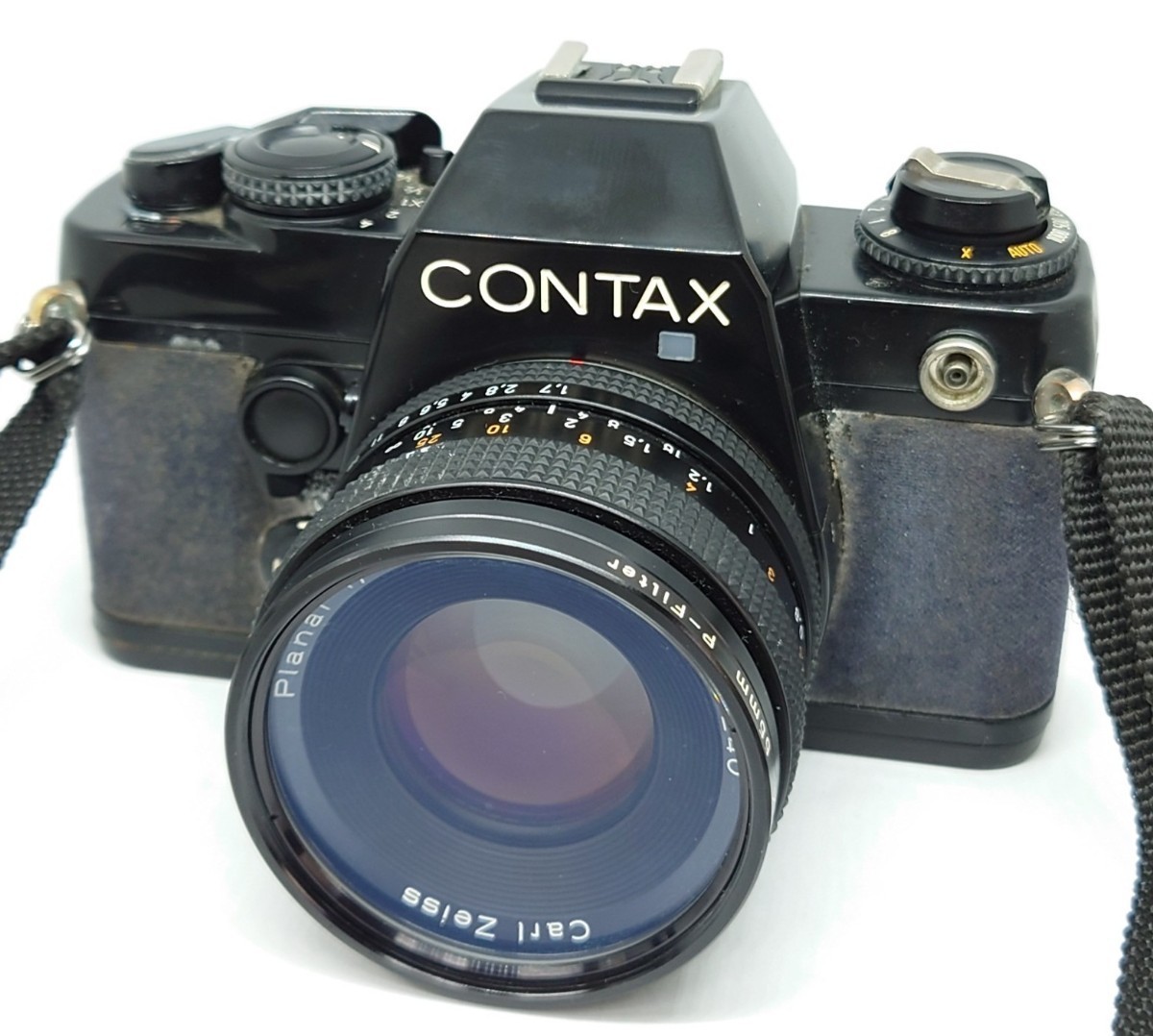 B01-100】 CONTAX 139 QUARTZ フィルムカメラ レンズ Car Zeiss Planar